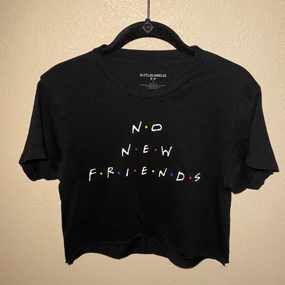 Friends Themed Graphic Crop Top - Picture 1 of 2